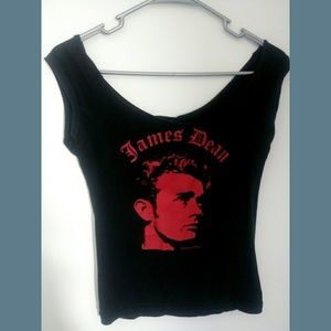 James Dean cut tee top